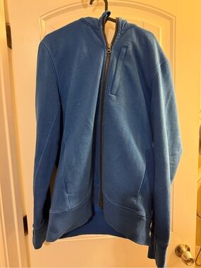 lululemon athletica Blue Fleece Hoodie with Tag